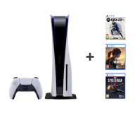 Sony PlayStation 5 + Fifa 23 + Spider-Man + Last of us - 1106240 - zdjęcie 1